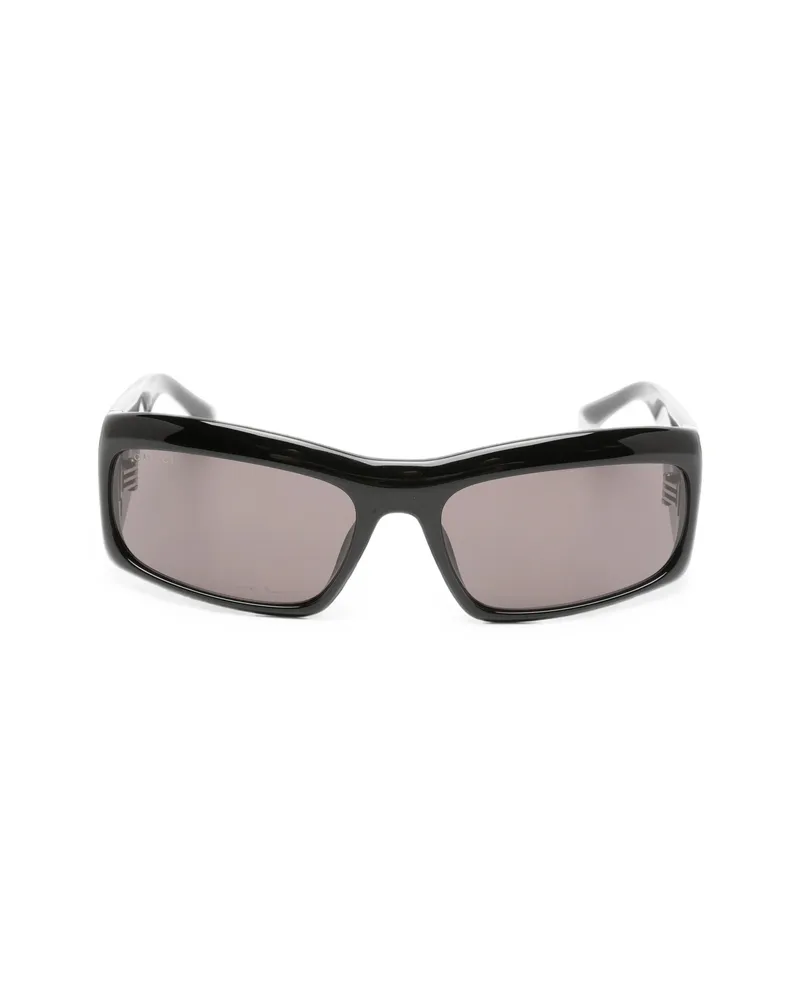 Gucci Rectangle-frame Sunglasses Black