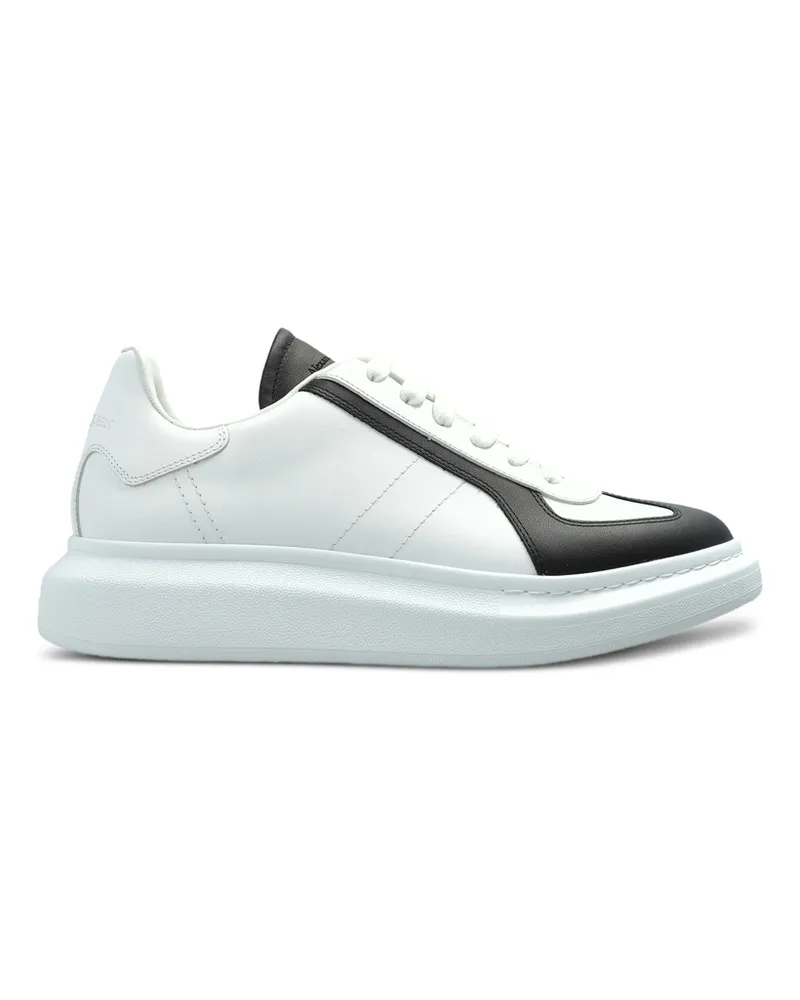 Alexander McQueen Contrast-panel Sneakers White