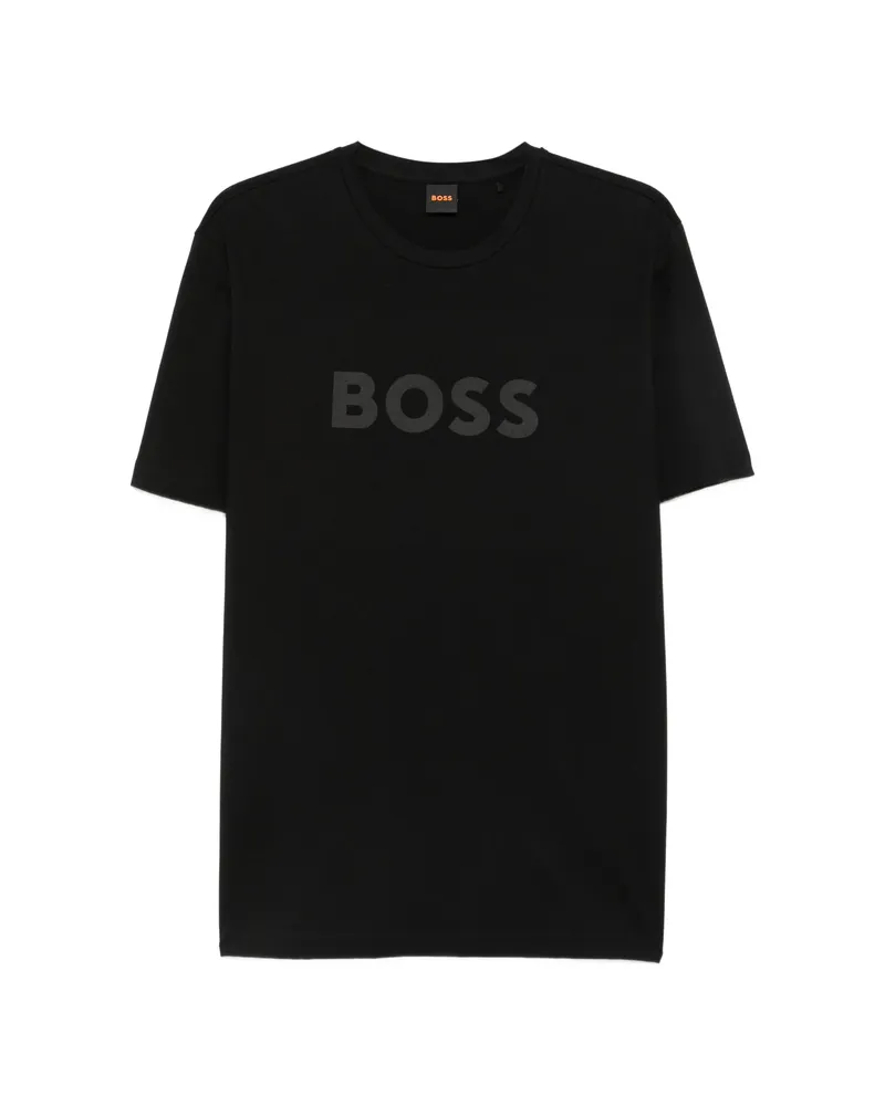HUGO BOSS Logo-print T-shirt Black
