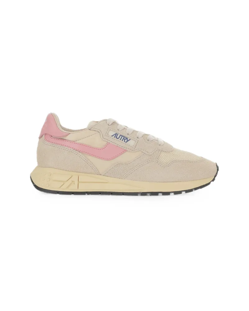 AUTRY Panelled Low-top Sneakers Neutrals