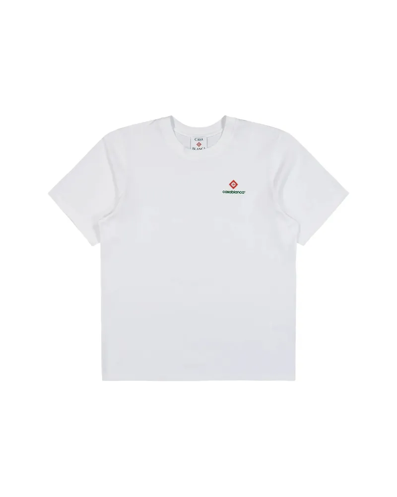 Casablanca Paris Logo-print T-shirt White