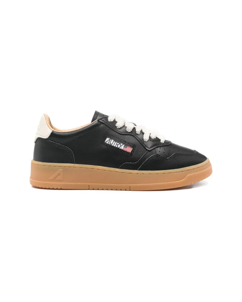 AUTRY Logo-patch Sneakers Black