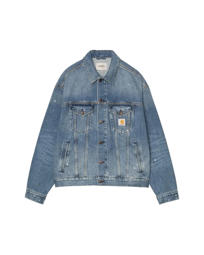 Carhartt WIP Helston Denim Jacket Blue
