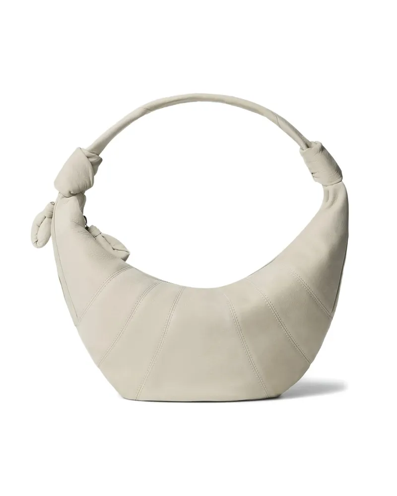 Christophe Lemaire Fortune Croissant Shoulder Bag Neutrals
