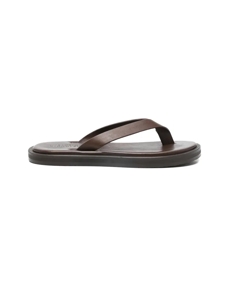 Studio Nicholson Curren Thong-strap Sandals Brown