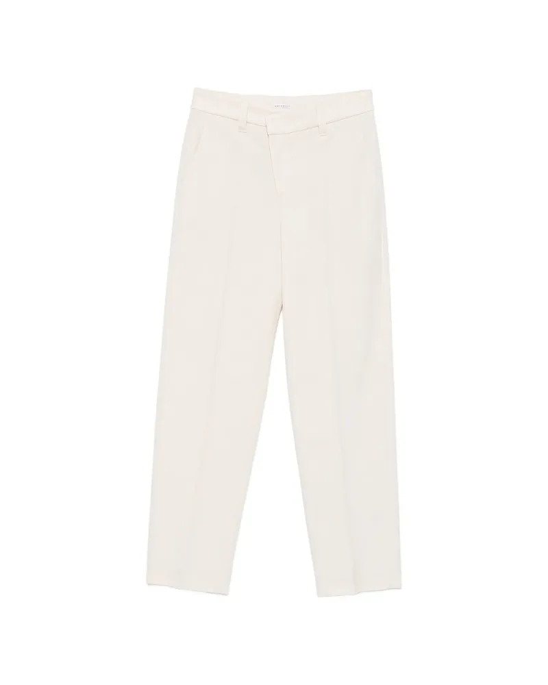Brunello Cucinelli Straight-leg Trousers Neutrals