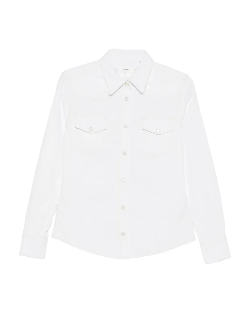 Frame Denim The Classic Denim Shirt White