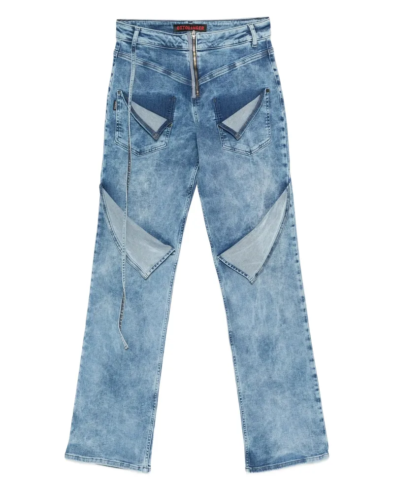 OTTOLINGER Zip Jeans Blue