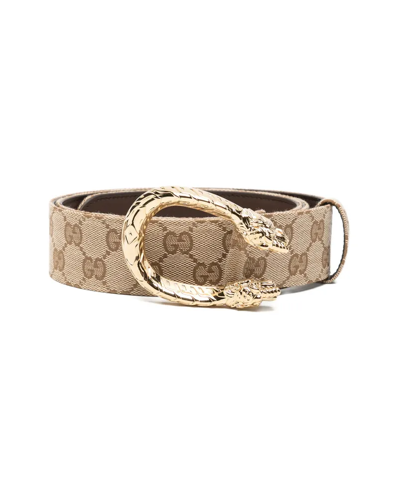 Gucci Dionysus GG Supreme Belt Neutrals
