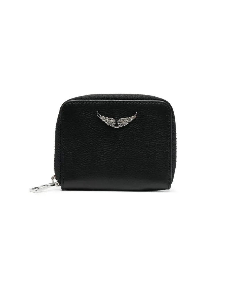 Zadig & Voltaire ZV Leather Wallet Black