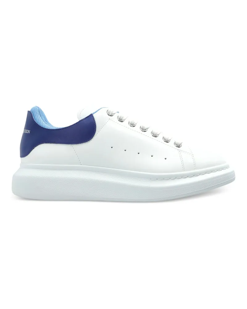 Alexander McQueen Oversized Leather Sneakers White