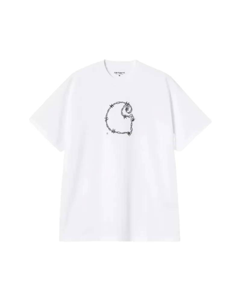 Carhartt WIP Print-detail T-shirt White