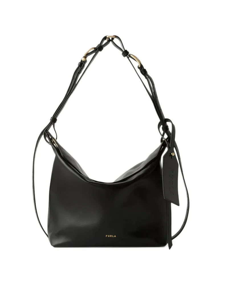 Furla Ginevra Shoulder Bag M Black