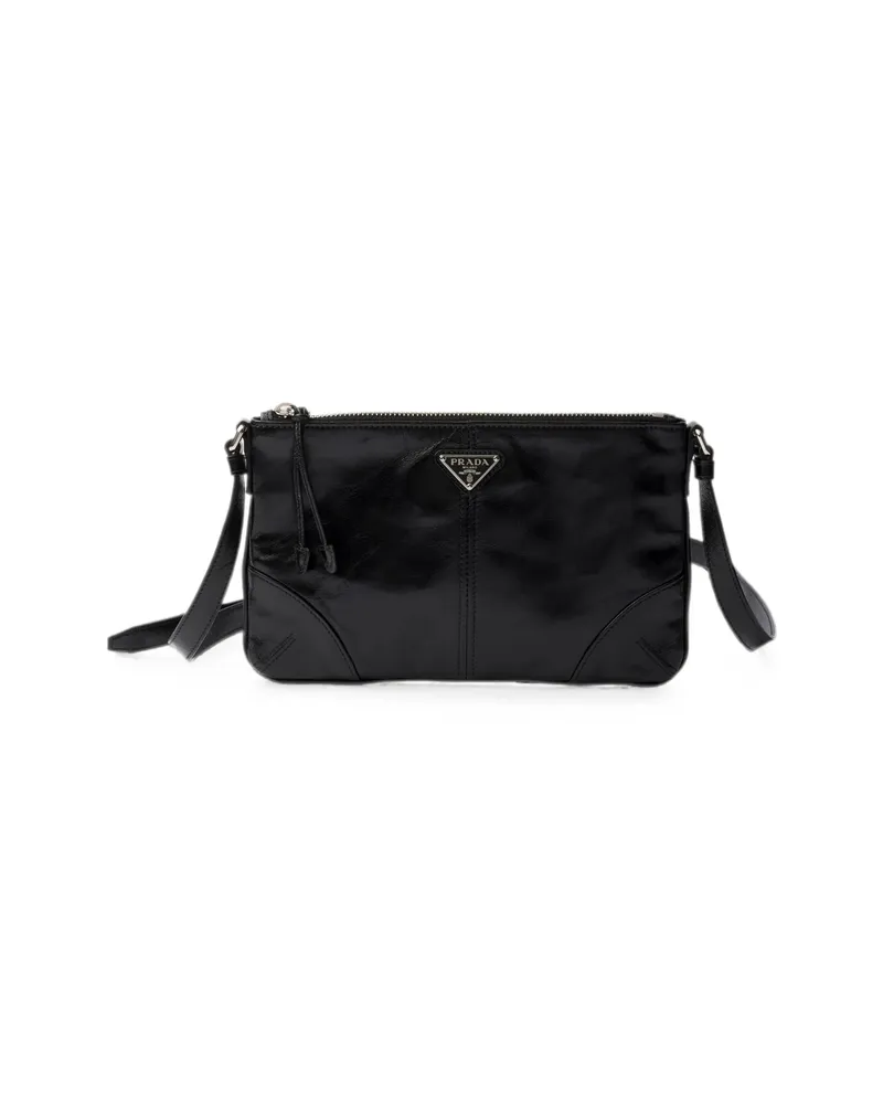 Prada Leather Smartphone Case Black