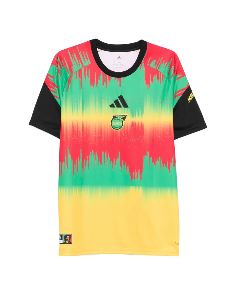 adidas Jamaica X Bob Marley Short-sleeve T-shirt Red