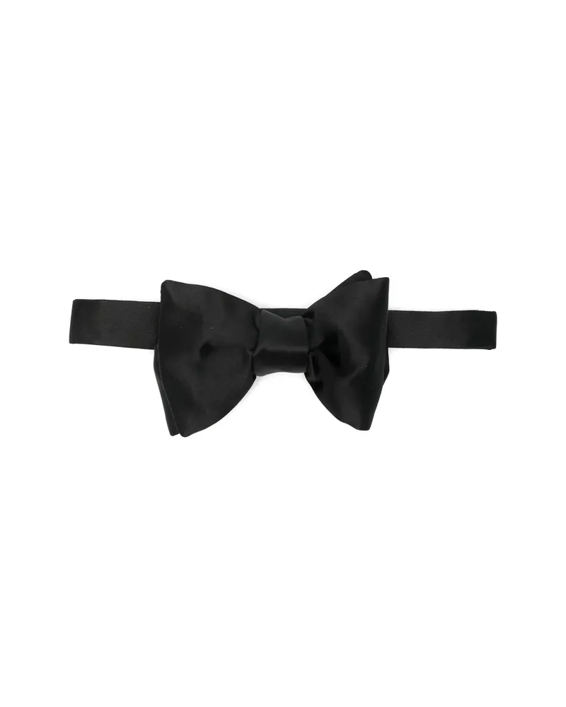 Tom Ford Satin Bow Tie Black