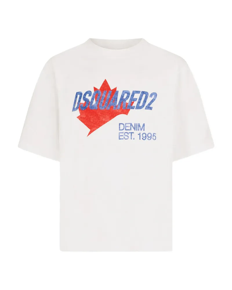 Dsquared2 Graphic-print T-shirt White