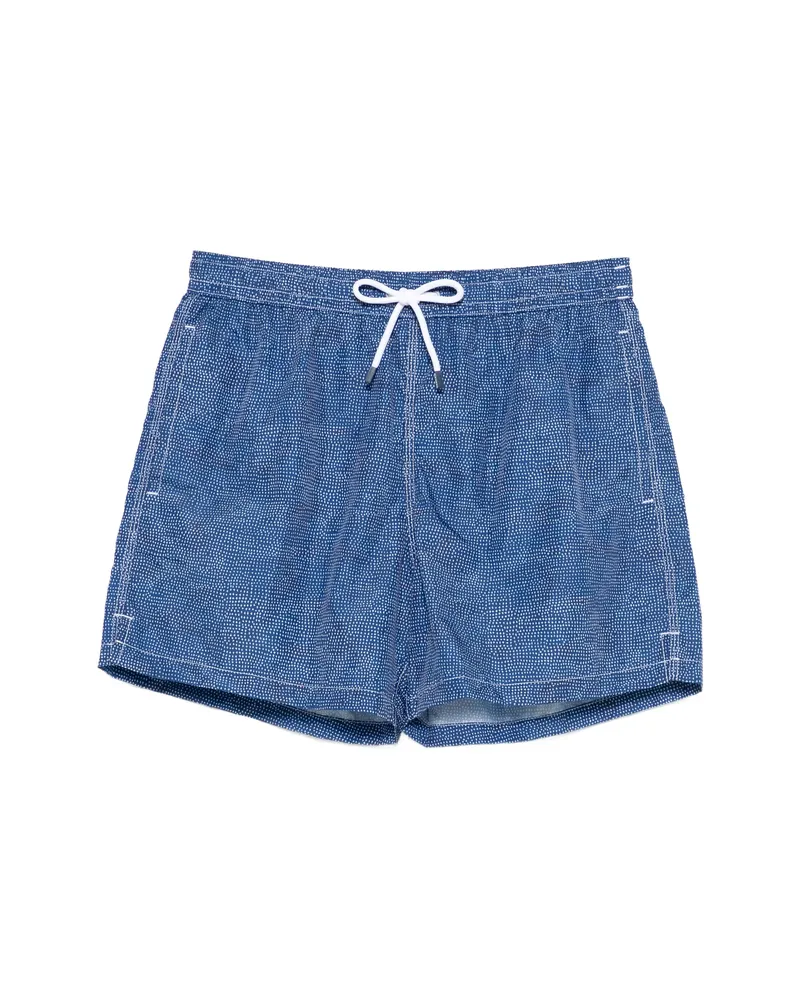Fedeli Madeira Swim Shorts Blue
