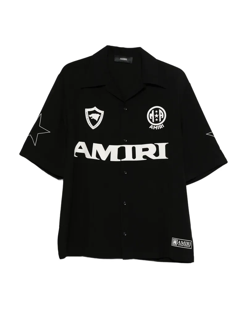 Amiri Graphic-print Shirt Black