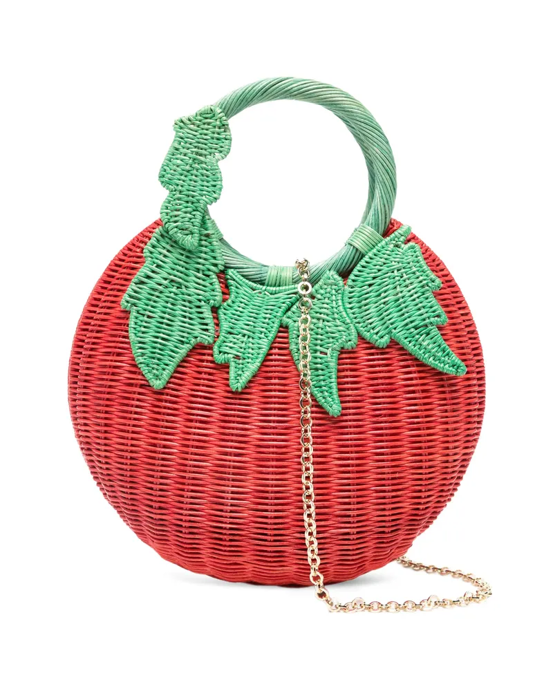 Serpui Mediterranean Tomato Tote Bag Red