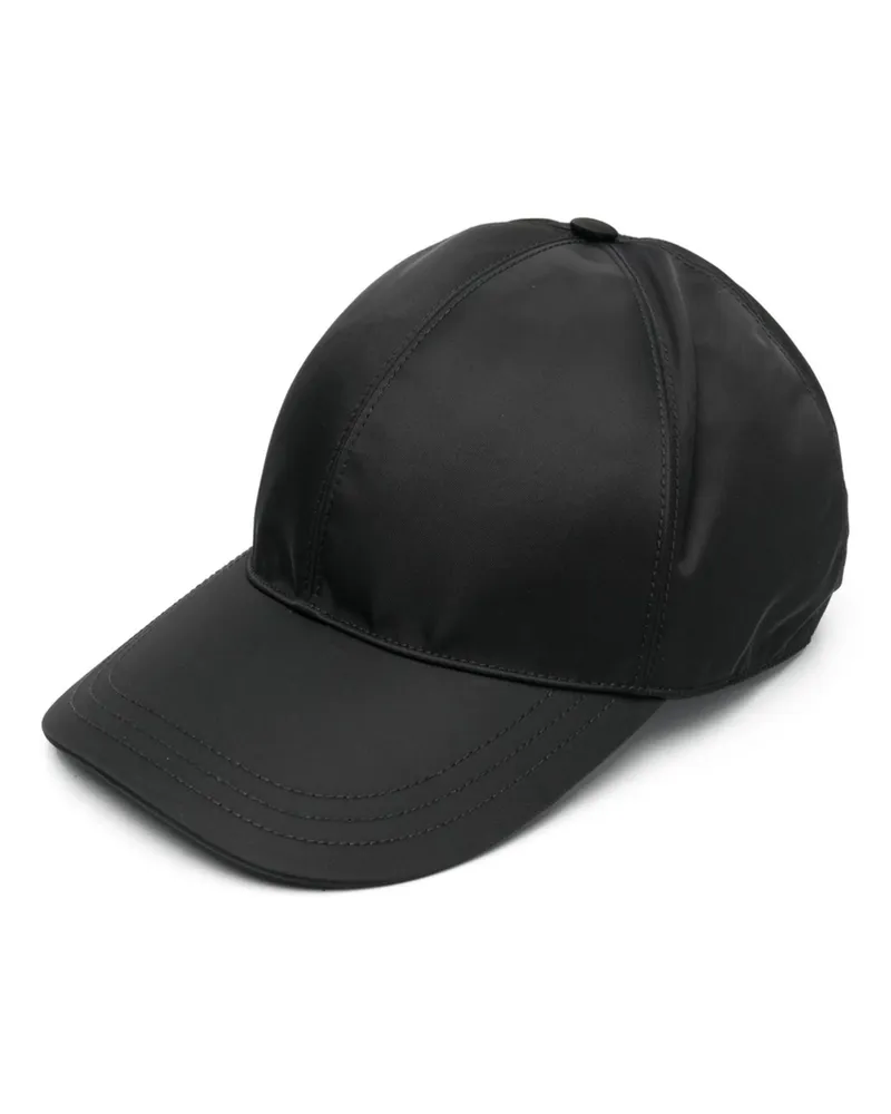 Prada Re-Nylon Baseball Cap Black