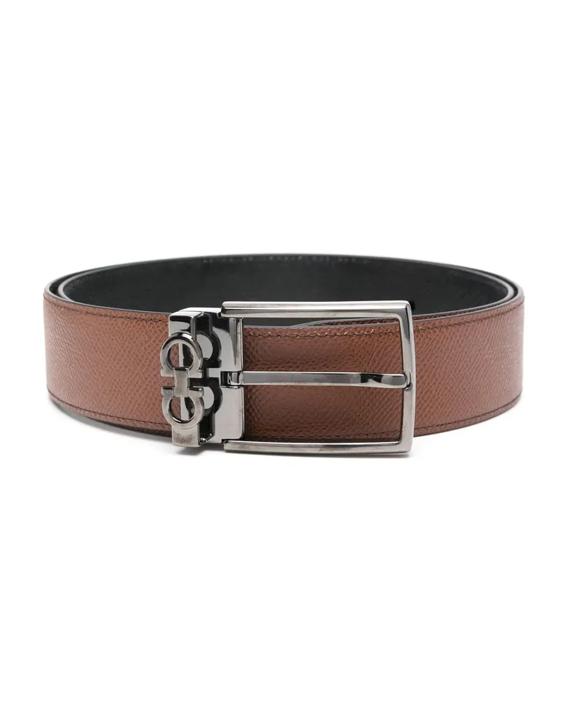 Ferragamo Reversible Belt Brown