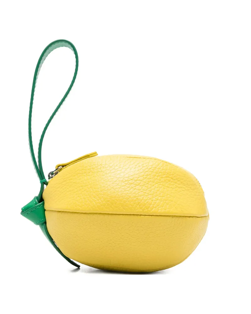 HEREU Lemon-design Mini Clutch Bag Yellow