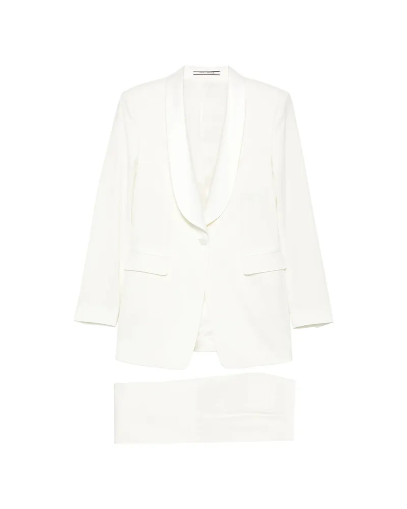 Tagliatore Shawl-collar Suit Neutrals