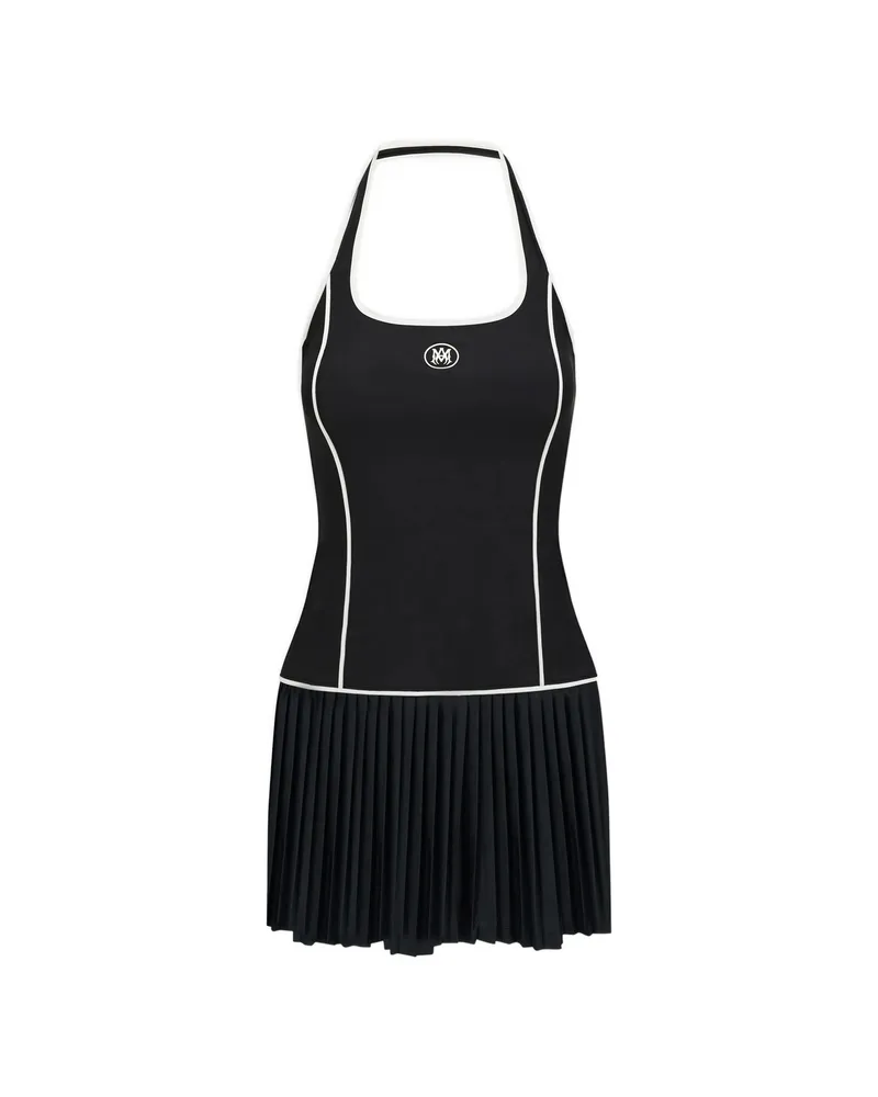 Amiri MA Pleated Dress Black