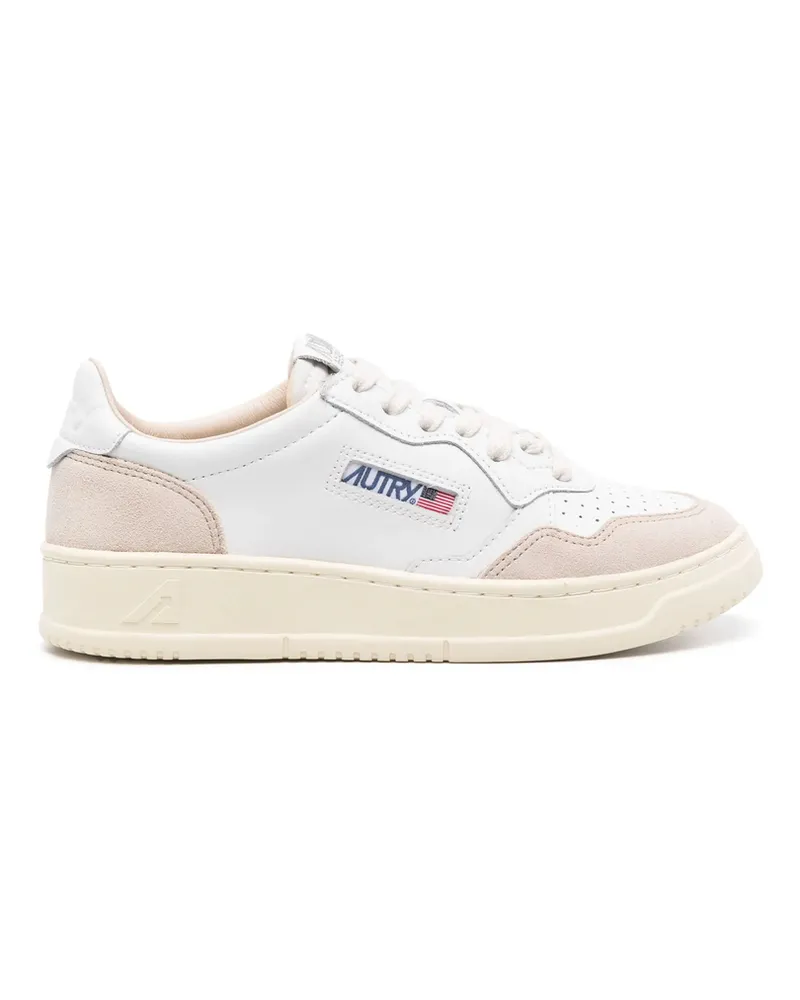 AUTRY Medalist Low Leather Sneakers White