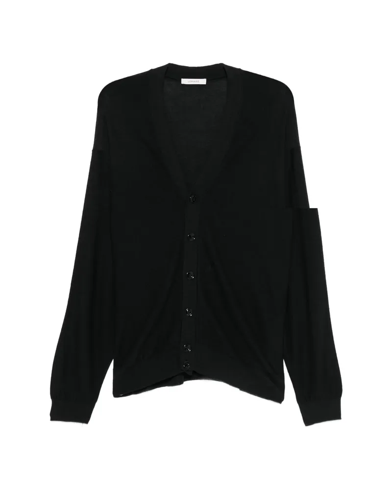 Christophe Lemaire V-neck Cardigan Black