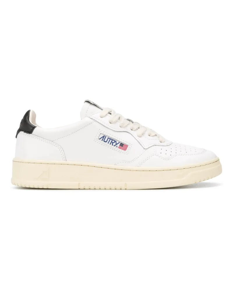 AUTRY Medalist Leather Sneakers White