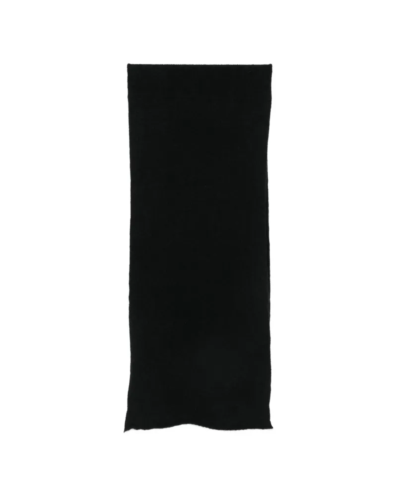 Roberto Collina Black Scarf Black