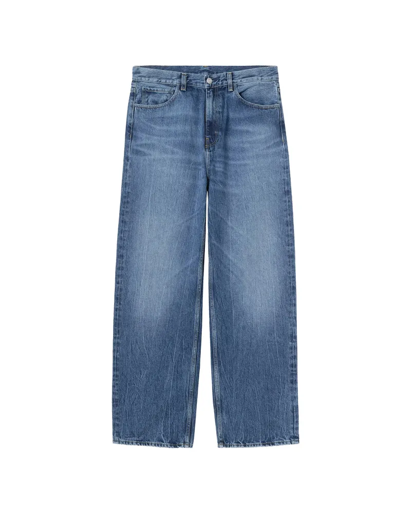 Carhartt WIP Payson Logo-patch Jeans Blue