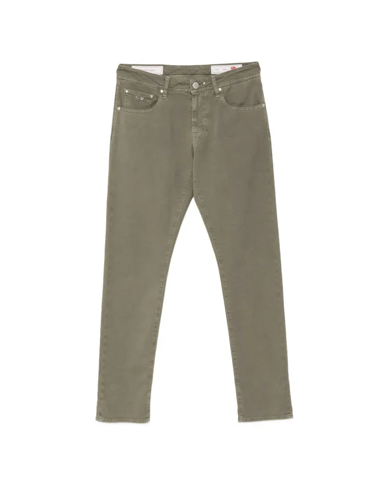 Tramarossa Michelangelo Logo-plaque Trousers Green