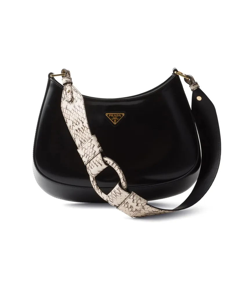 Prada Cleo Shoulder Bag Black