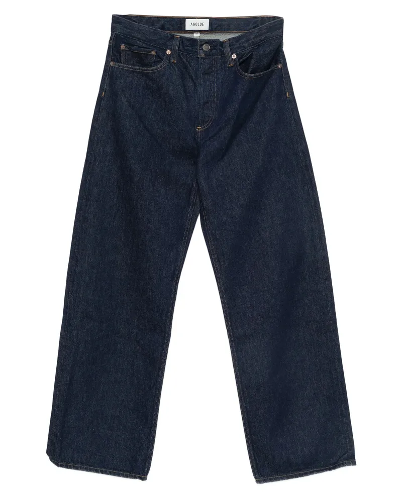AGOLDE Cotton Jeans Blue