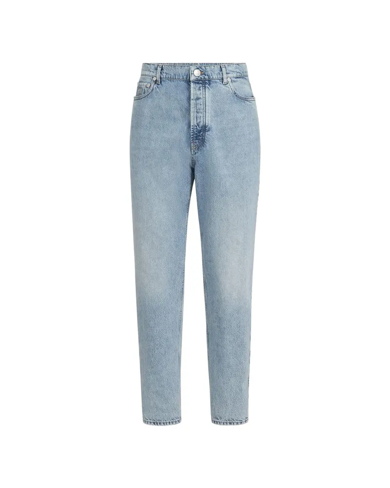 Brunello Cucinelli Denim Iconic-fit Five-pocket Trousers Blue