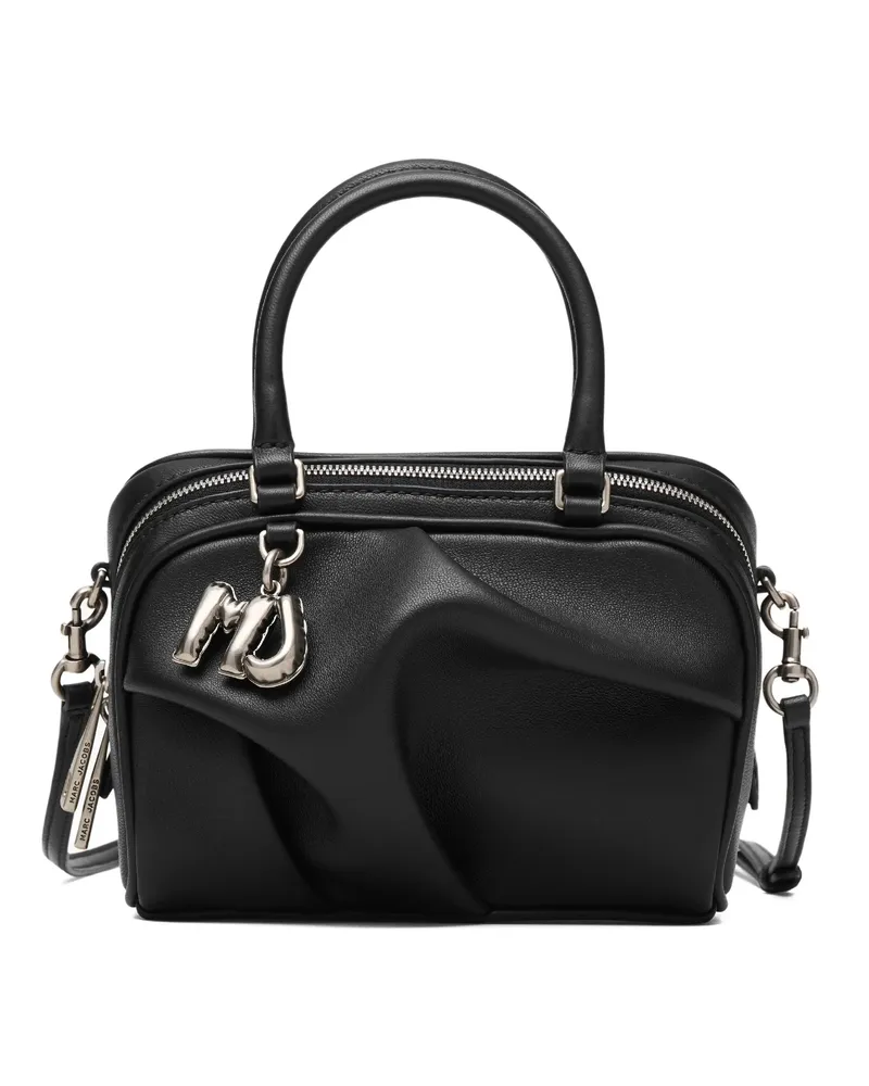 Marc Jacobs The Micro Bauletto Wave Tote Bag Black