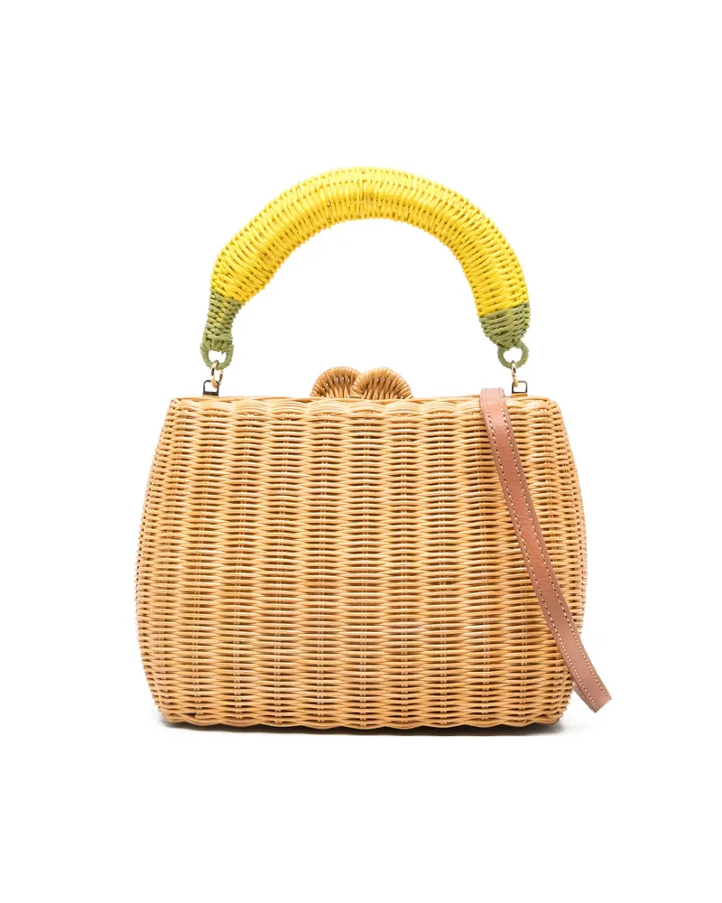 Serpui Ivy Wk Tote Bag Neutrals