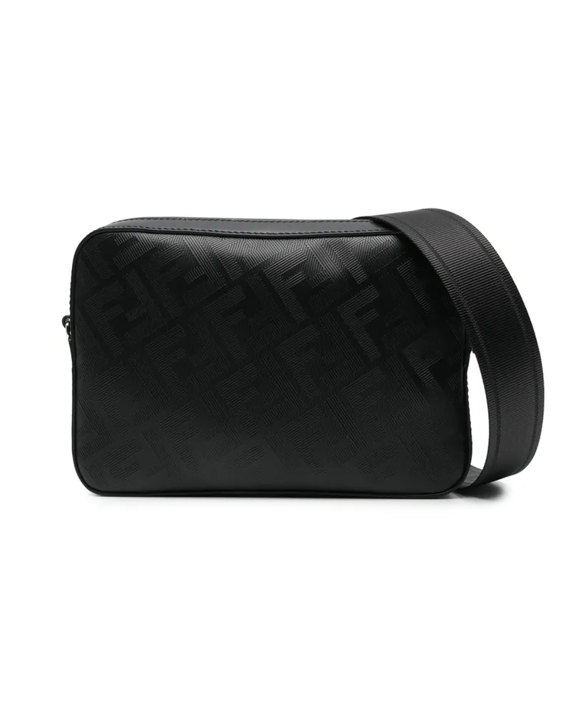 Fendi Leather Crossbody Bag Black