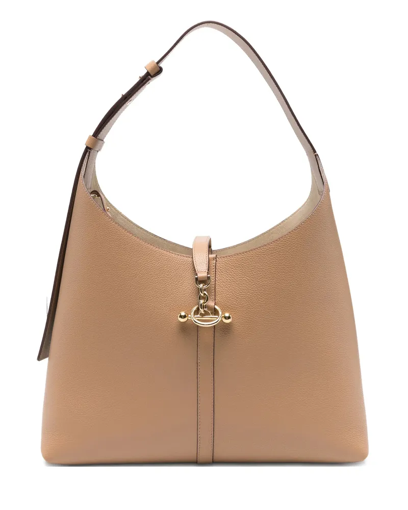 Strathberry Maxi Kite Shoulder Bag Neutrals