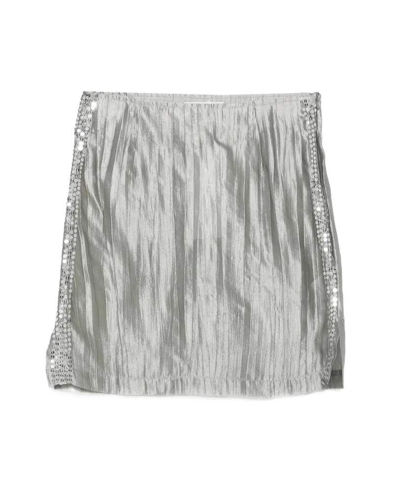 GIMAGUAS Juless Sequin-embellished Midi Skirt Grey