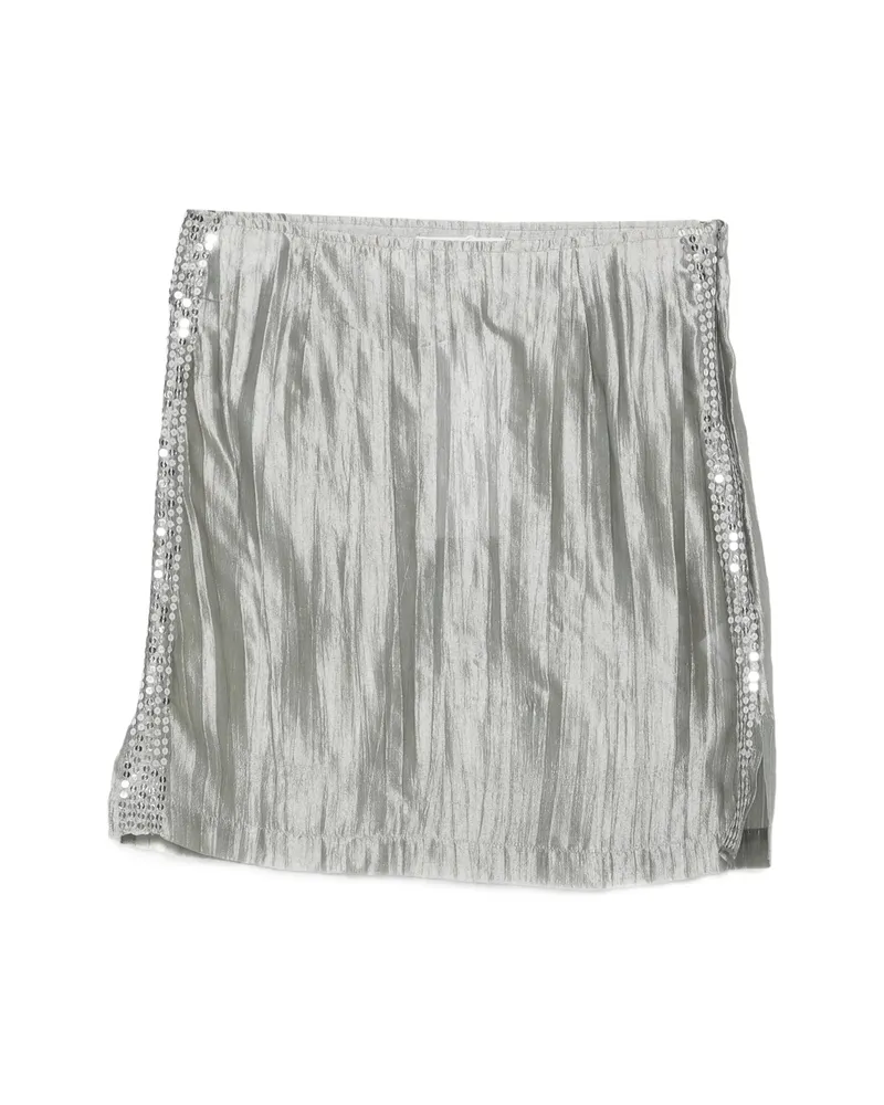 GIMAGUAS Juless Sequin-embellished Midi Skirt Grey