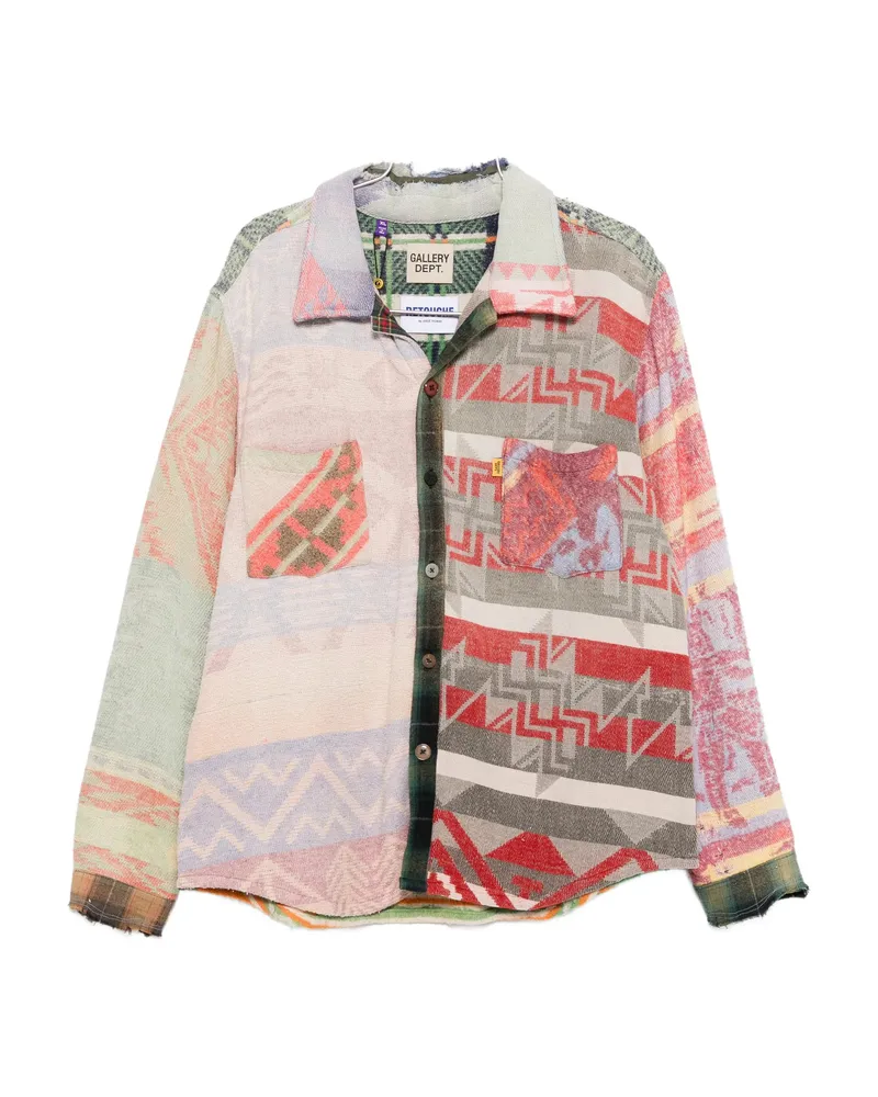 GALLERY DEPT. Patchwork Shirt Neutrals