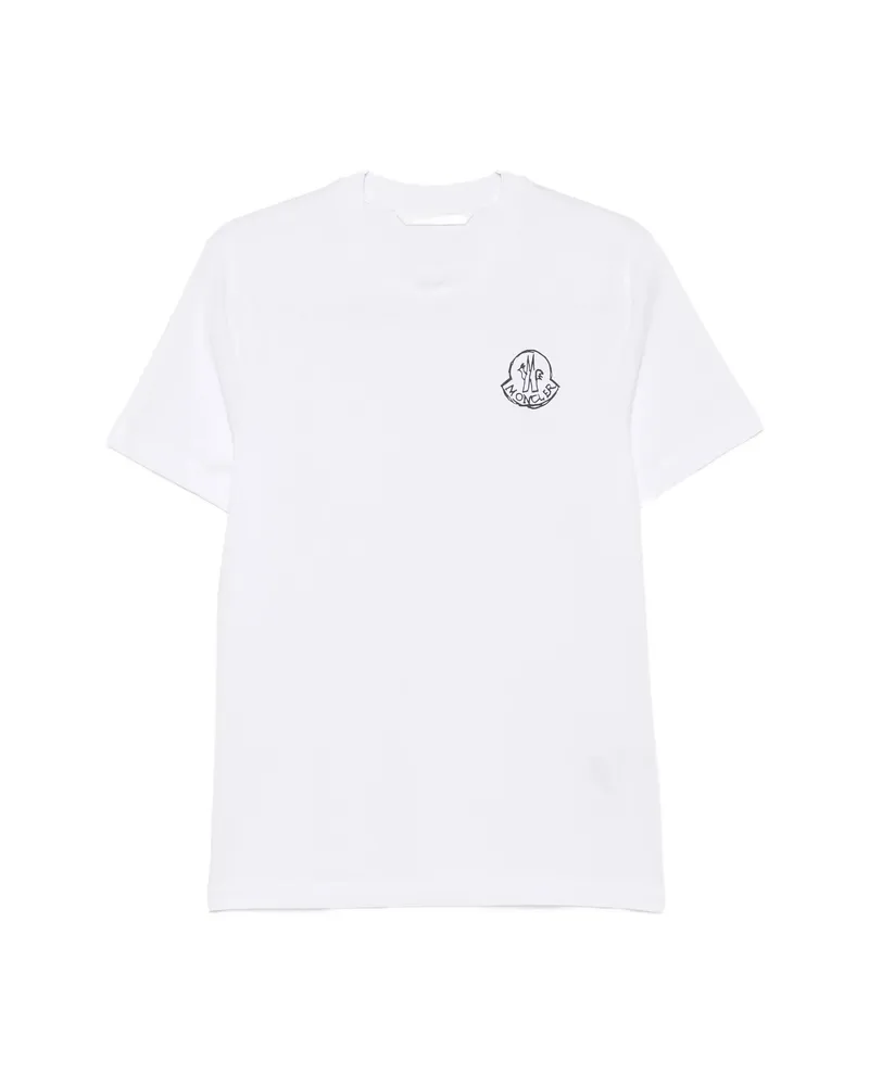 Moncler Logo-print T-shirt White