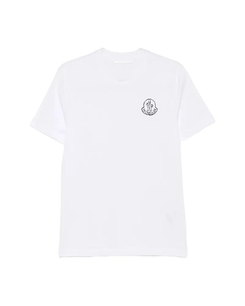Moncler Logo-print T-shirt White
