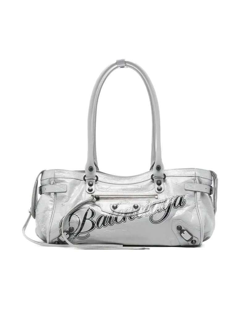 Balenciaga Le City East-West Tote Bag Grey