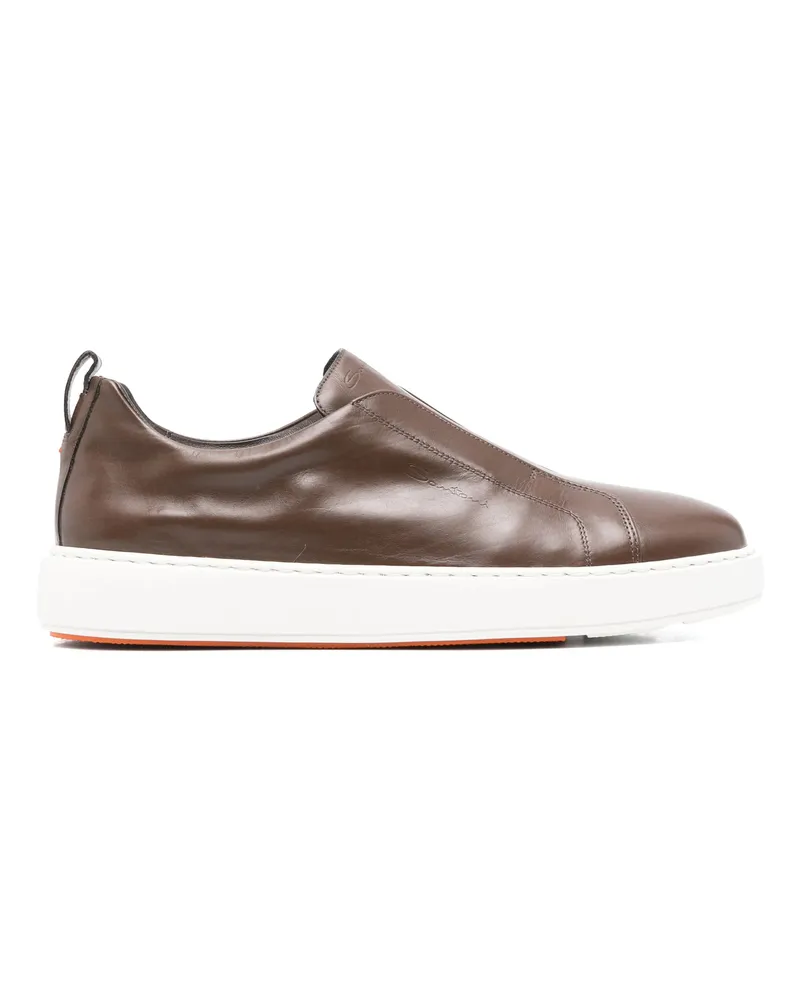 Santoni Victory Sneakers Brown