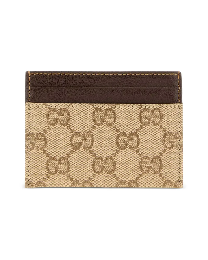 Gucci Essence Classic Card Holder Neutrals